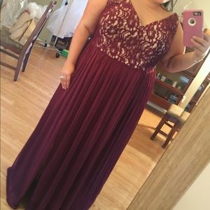 David’s Bridal Plus Size Bridesmaid Dress